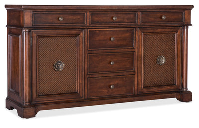 Charleston Two Door - Six Drawer Buffet - Al Rugaib Furniture