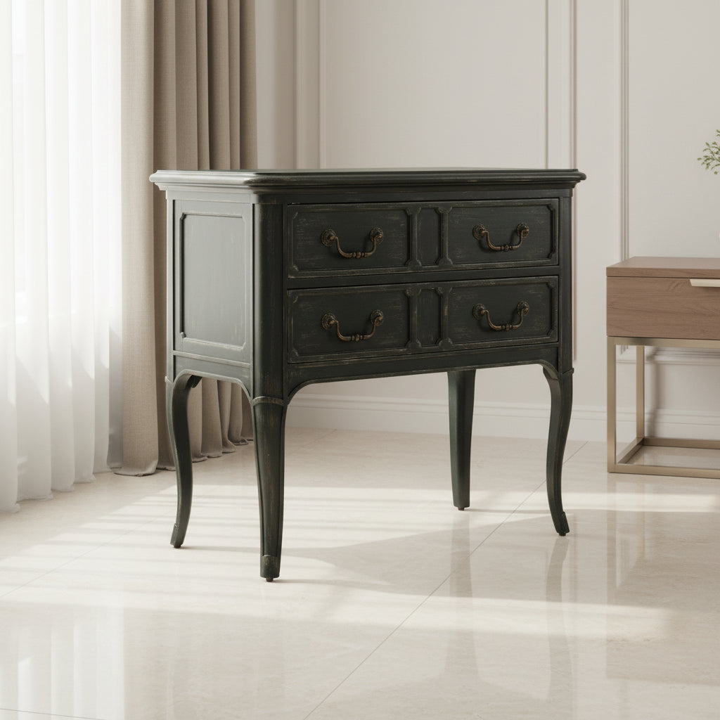 Charleston Two-Drawer Nightstand Nightstands| Hooker