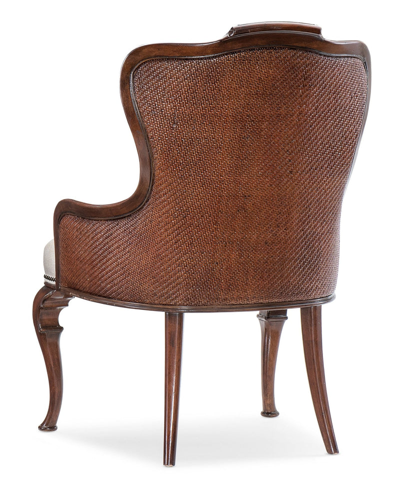 Charleston Upholstered Arm Chair - Al Rugaib Furniture