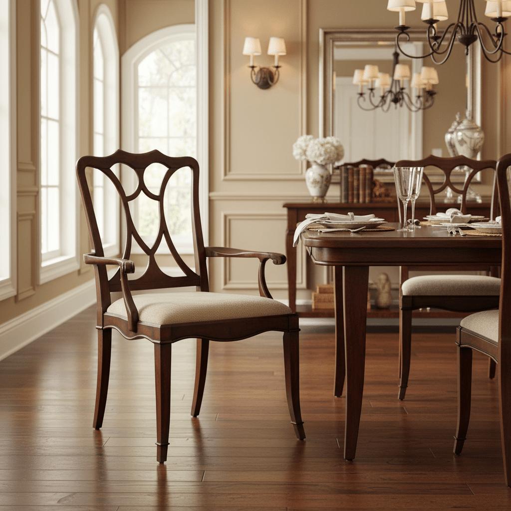 Charleston Upholstered Seat Arm Chair Chairs| Hooker