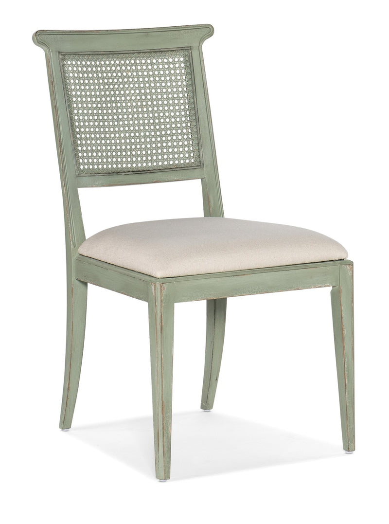 Charleston Upholstered Seat Side Chair - Al Rugaib Furniture