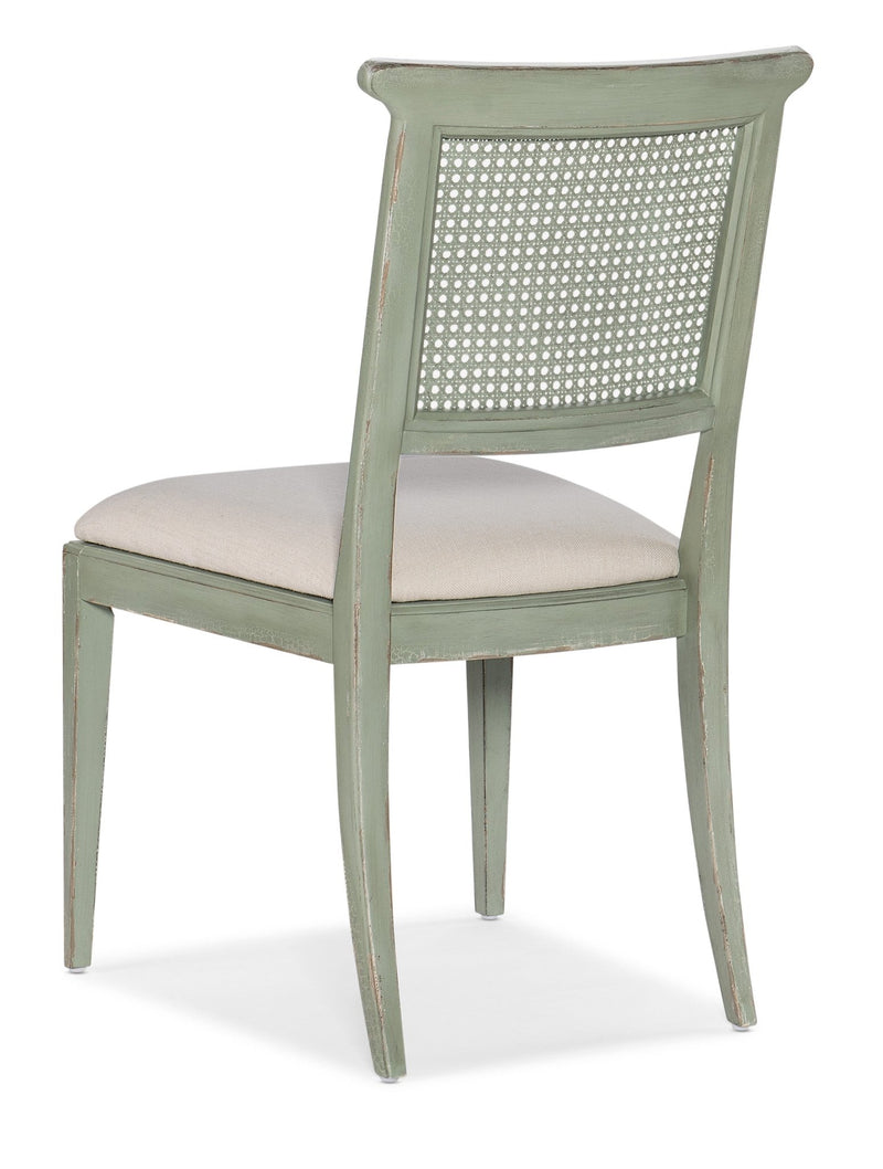 Charleston Upholstered Seat Side Chair - Al Rugaib Furniture