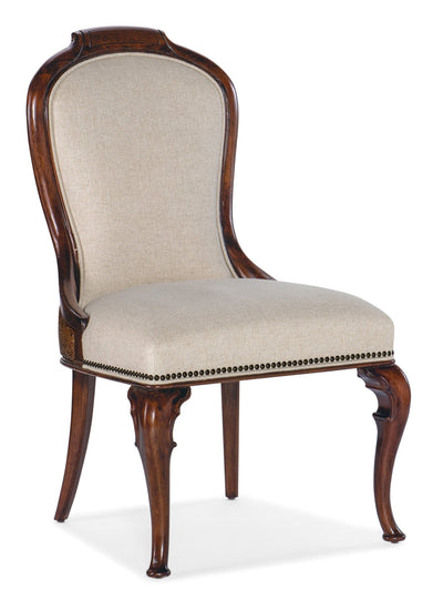 Charleston Upholstered Side Chair - Al Rugaib Furniture
