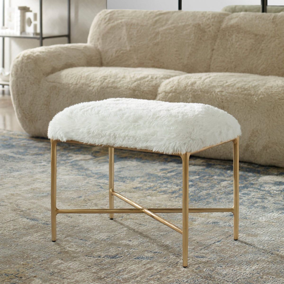 Charmed Small Bench Benches| Uttermost
