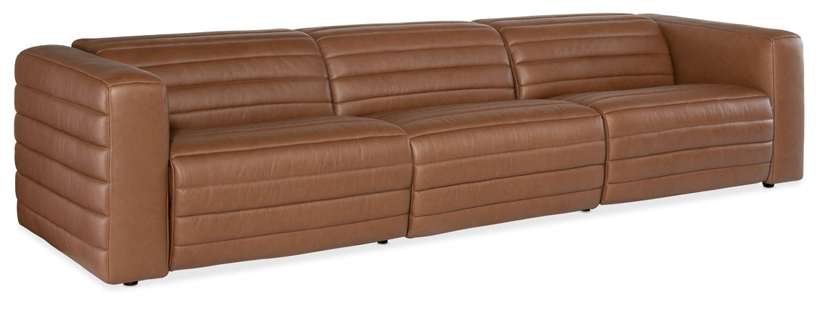 Chatelain 3-Piece Sofa with Power Recline & Power Headrest Sofas & Loveseats| Hooker