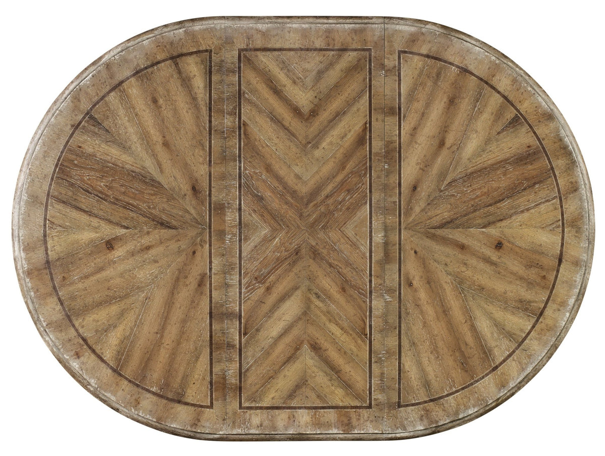 Chatelet Round Dining Table with One 20'' Leaf Dining Tables| Hooker