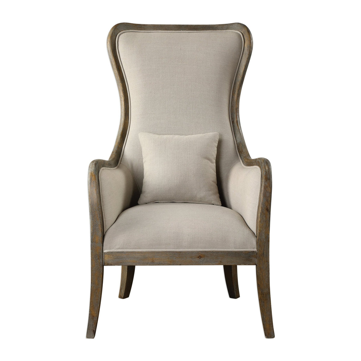 Chenin Accent Chair, Stone Table Decors| Uttermost