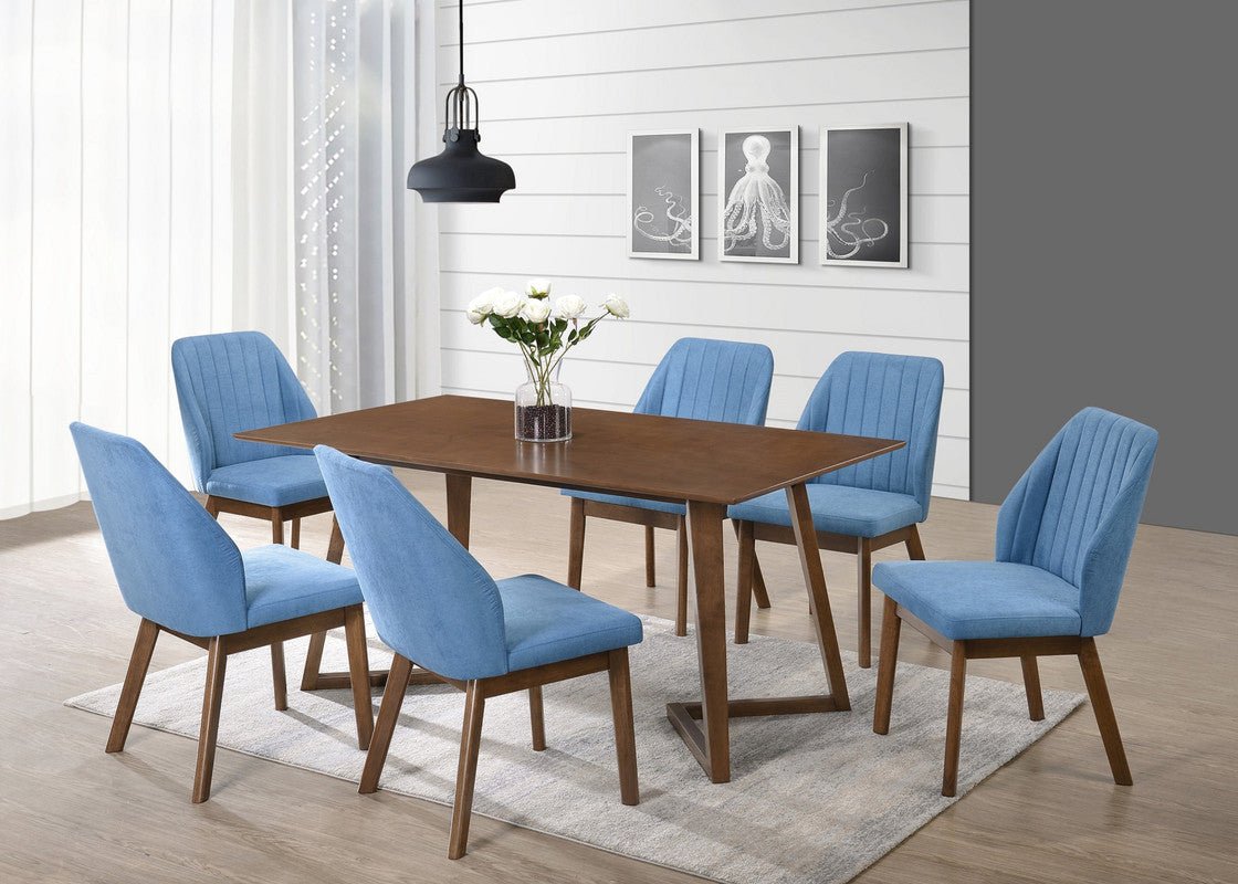 Cherris Brown 6 Seater Dining Table Dining Tables| Roots Furniture
