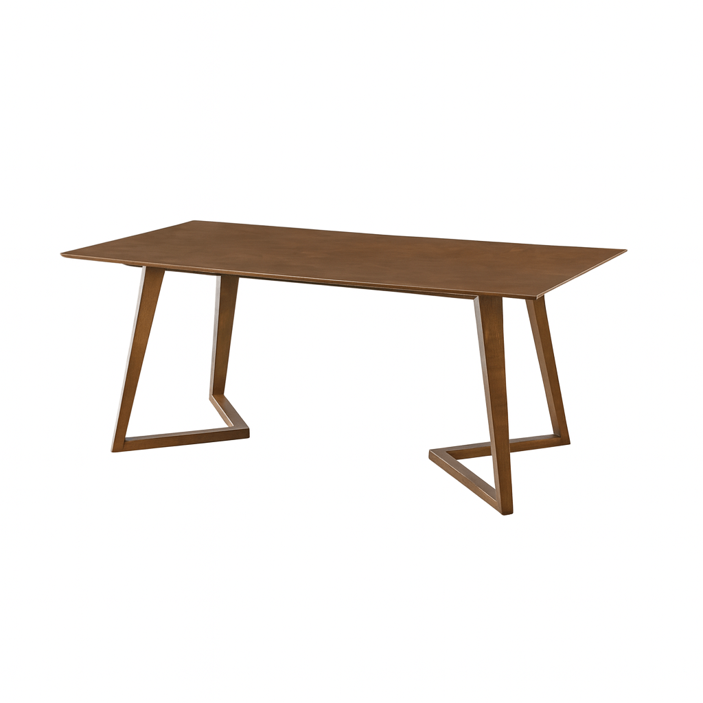 Cherris Brown 6 Seater Dining Table Dining Tables| Roots Furniture