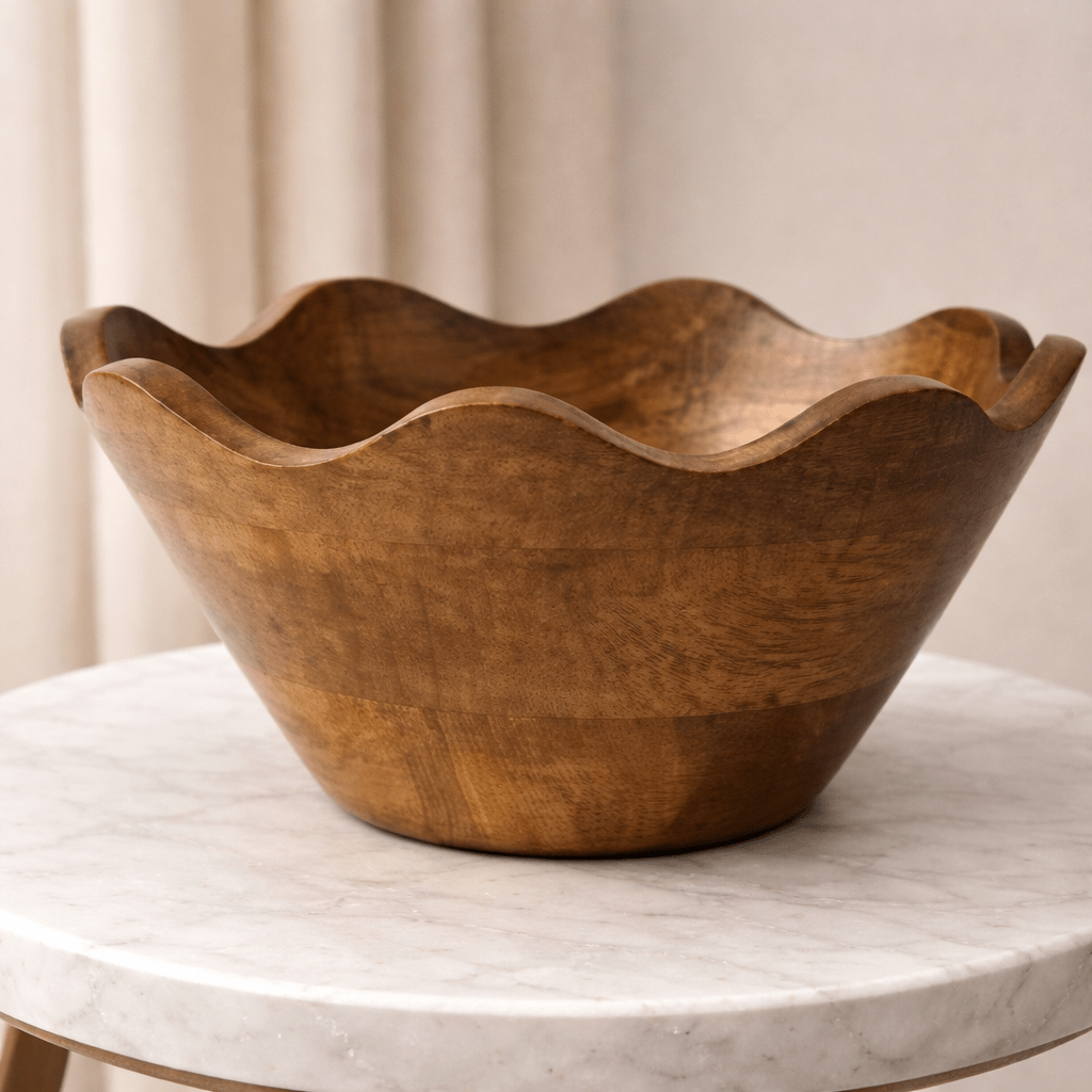Cherry Wood Bowl Bowl| Roots Furniture