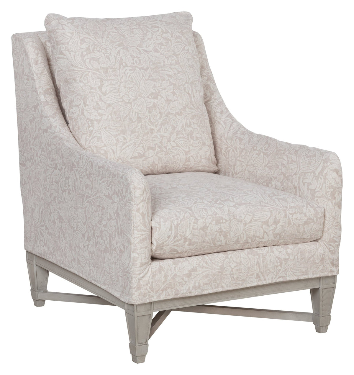 Chesapeake Slipcovered Lounge Chair Dining Chairs| Fairfield Chair