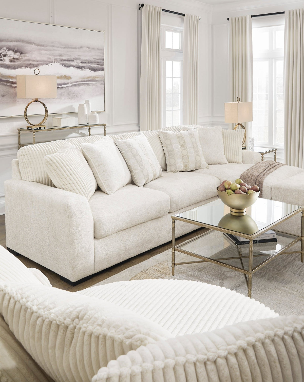 Chessington 4-Piece Sectional with Chaise Sectionals| Ashley Homestore