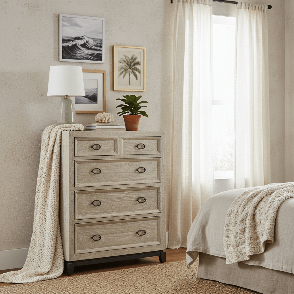 Halamay Six Drawer Chest Cabinets & Chests| Ashley Homestore