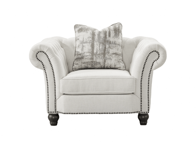 Chesterfield Cream chair - Al Rugaib Furniture