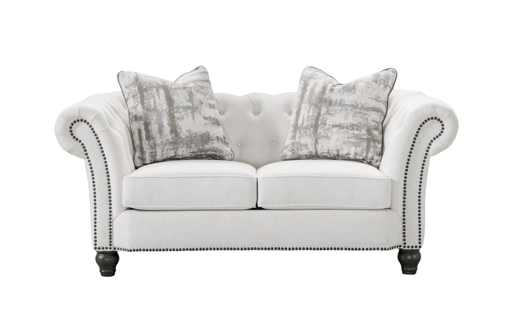 Chesterfield Cream Loveseat Sofas & Loveseats| Roots Furniture