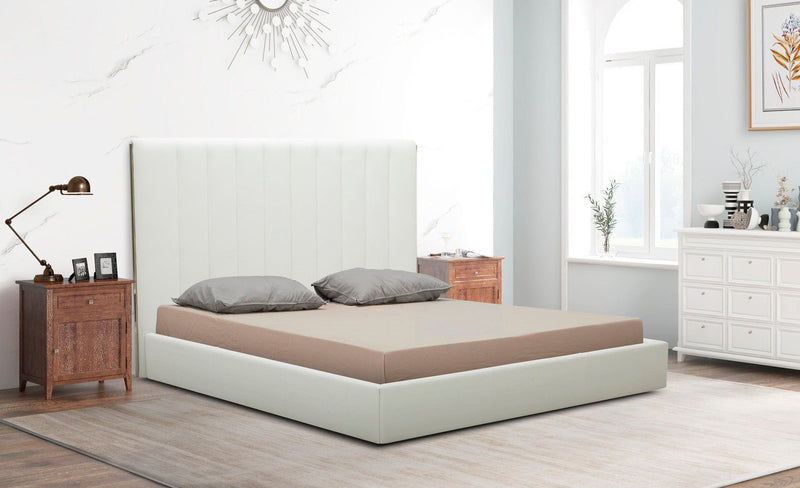 Chic Dream White King Bed - Al Rugaib Furniture