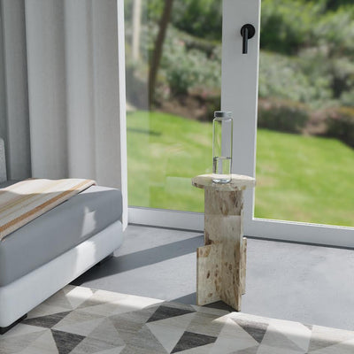 Chic MARBLE SIDE TABLE - Al Rugaib Furniture