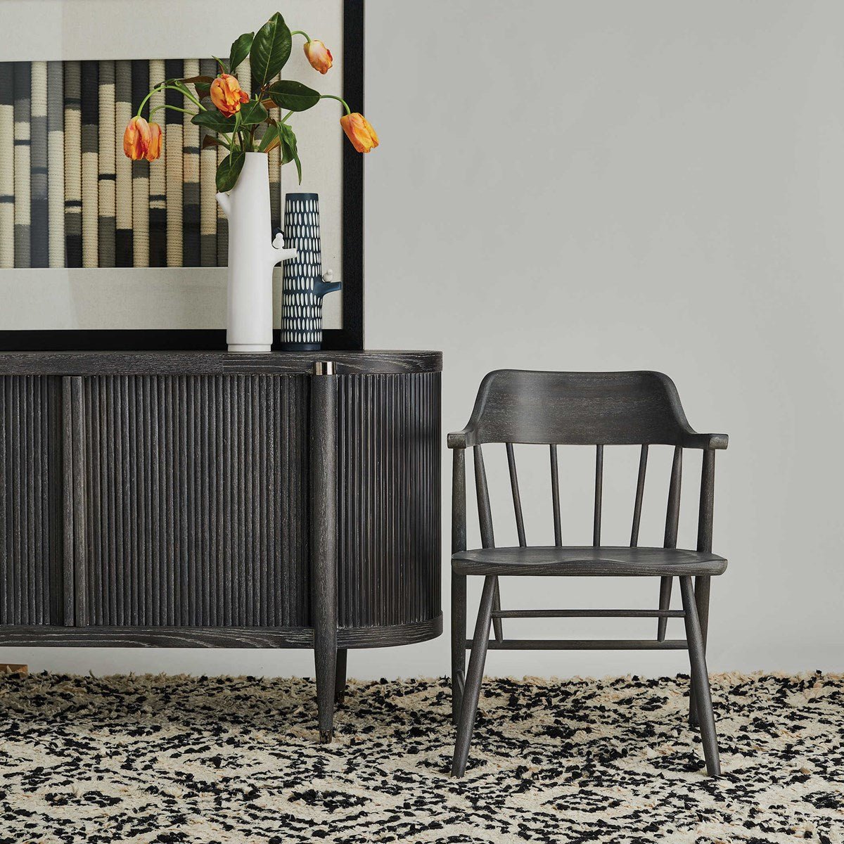 Chieftain Chair, Ebony Chairs| Uttermost