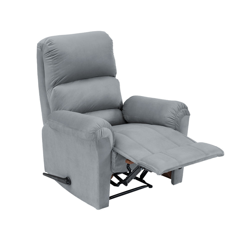 ChillSeat | Velvet Rocking Recliner Chair - Al Rugaib Furniture