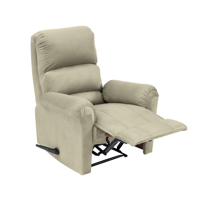 ChillSeat | Velvet Rocking Recliner Chair - Al Rugaib Furniture