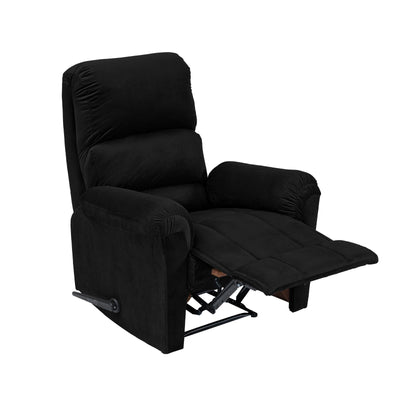 ChillSeat | Velvet Rocking & Rotating Recliner Chair - Al Rugaib Furniture