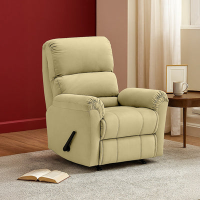 ChillSeat | Velvet Rocking & Rotating Recliner Chair - Al Rugaib Furniture