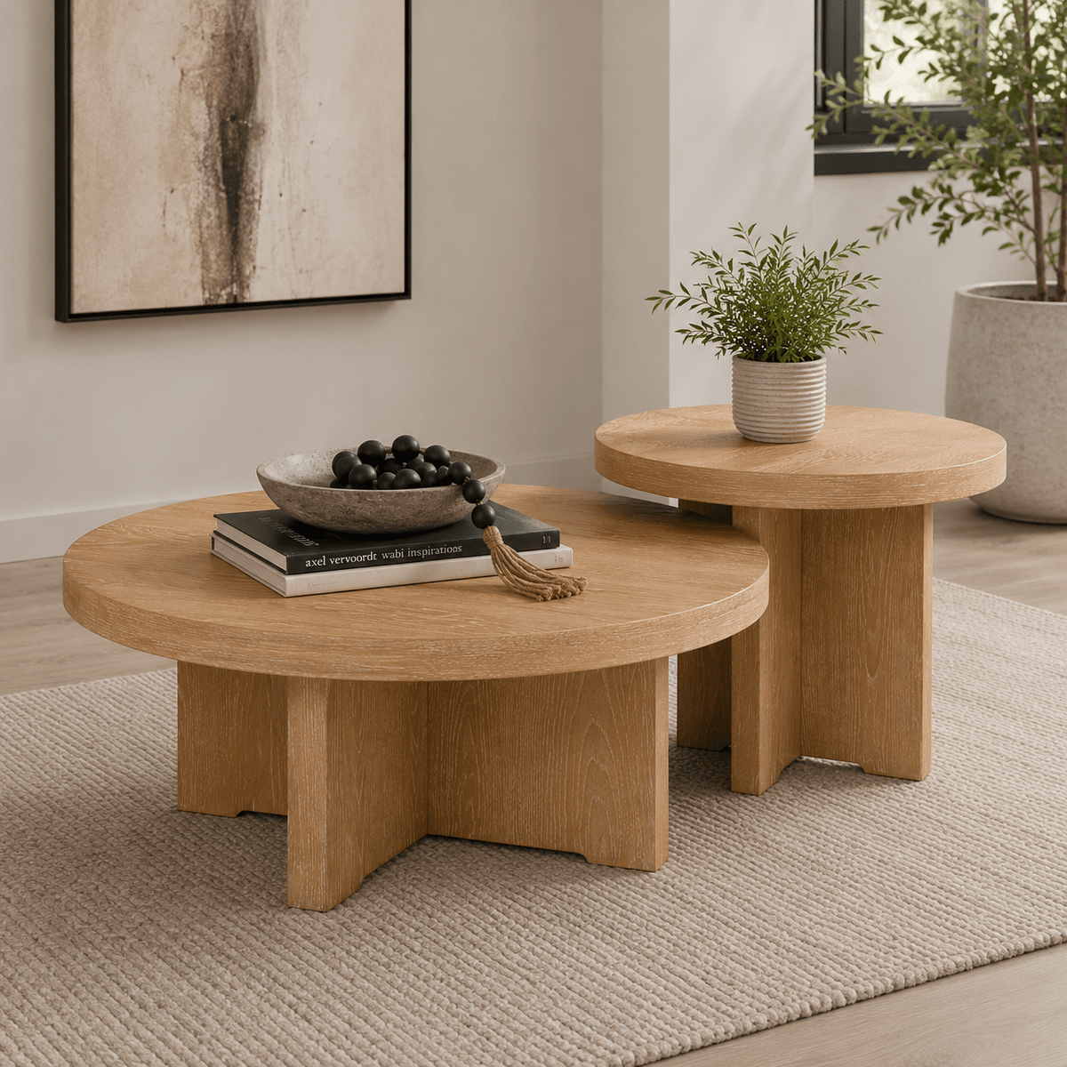 Chimefield Nesting Cocktail Tables (2/CN) Coffee Tables| Ashley Homestore