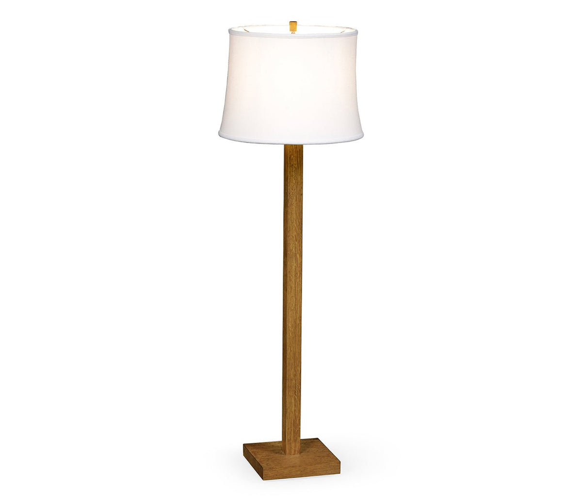 Churchman Collection - Brushed Golden Oak Floor Lamp Ground Decors| Jonathan Charles