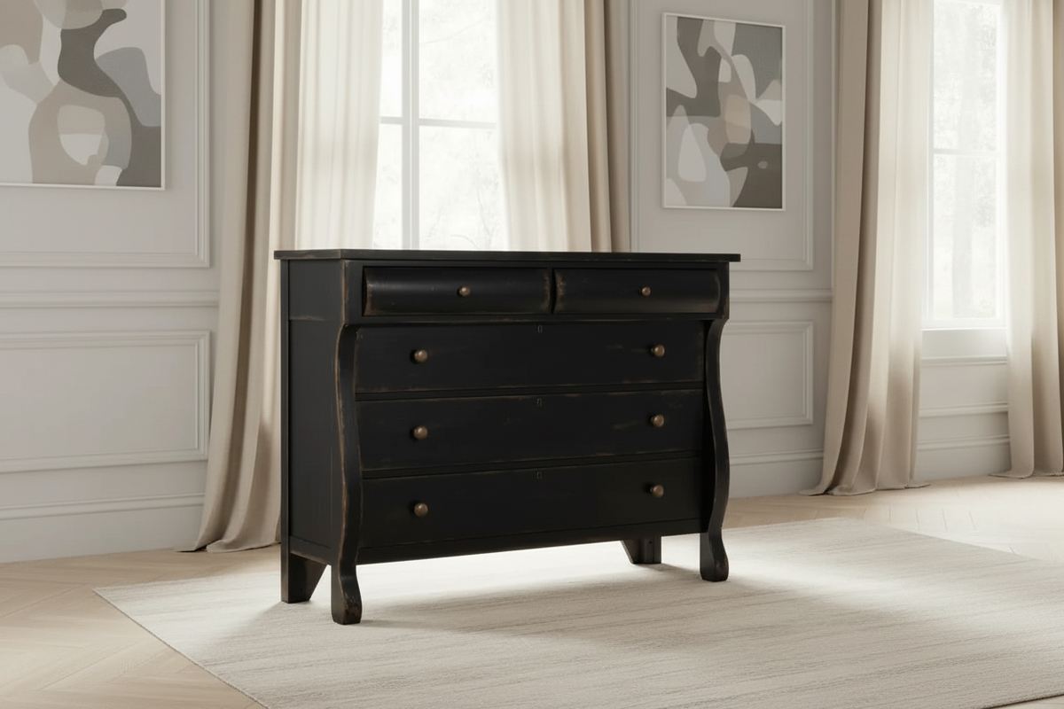 Ciao Bella Five-Drawer Bureau Cabinets & Chests| Hooker