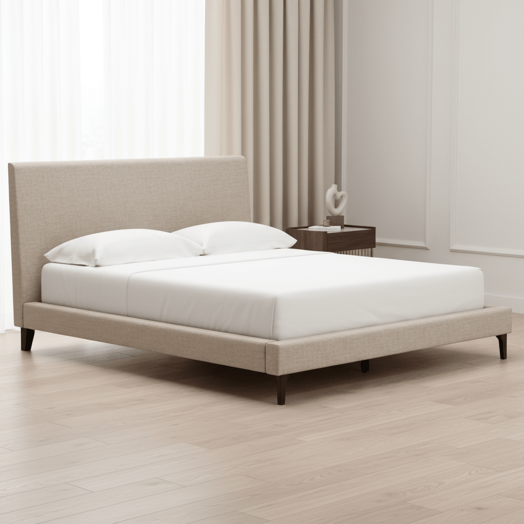Cielden California King Upholstered Bed with Roll Slats Cabinets & Chests| Ashley Homestore