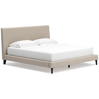 Cielden King Upholstered Bed with Roll Slats - Al Rugaib Furniture