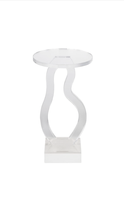 Ciera Acrylic Side Table - Al Rugaib Furniture