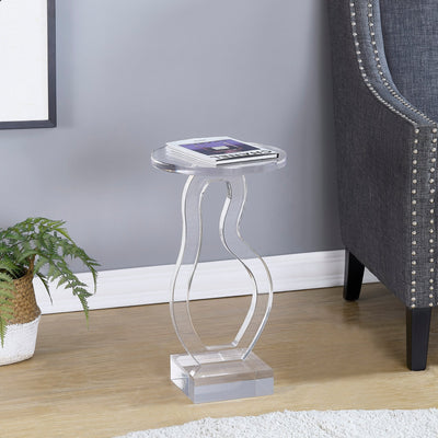 Ciera Acrylic Side Table - Al Rugaib Furniture