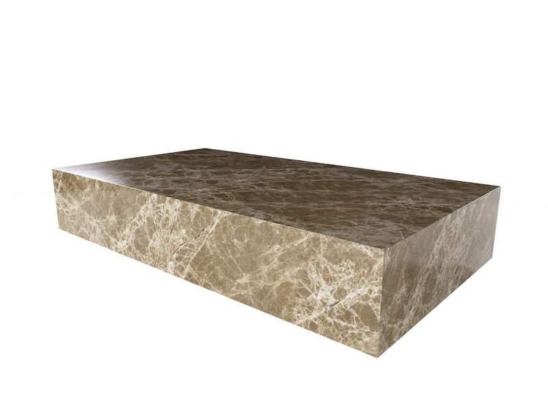 Cinnamon Marble Cocktail Table - Al Rugaib Furniture