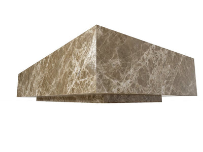 Cinnamon Marble Cocktail Table - Al Rugaib Furniture