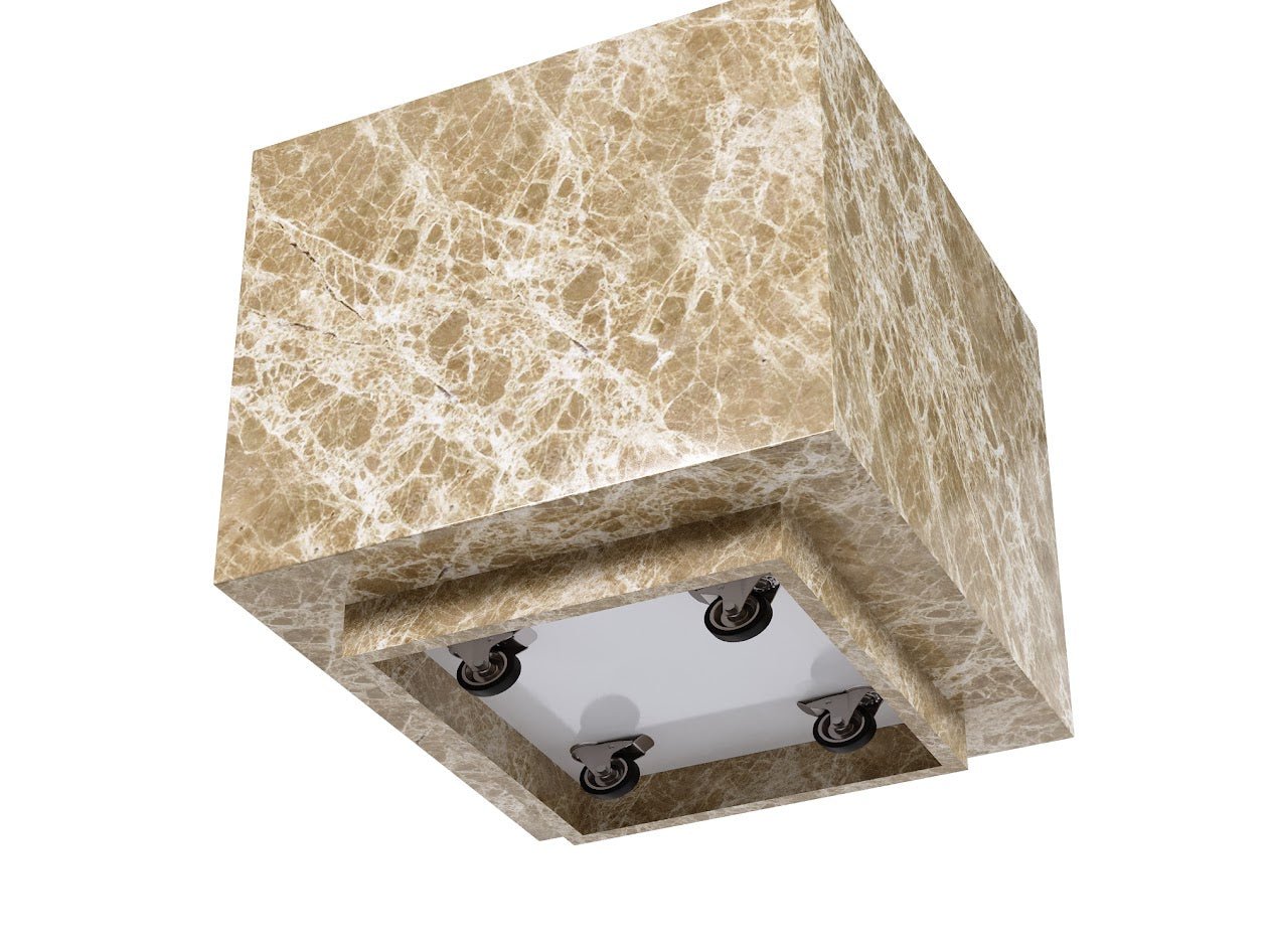 Cinnamon Marble Side Table Accent & End Tables| Roots Furniture