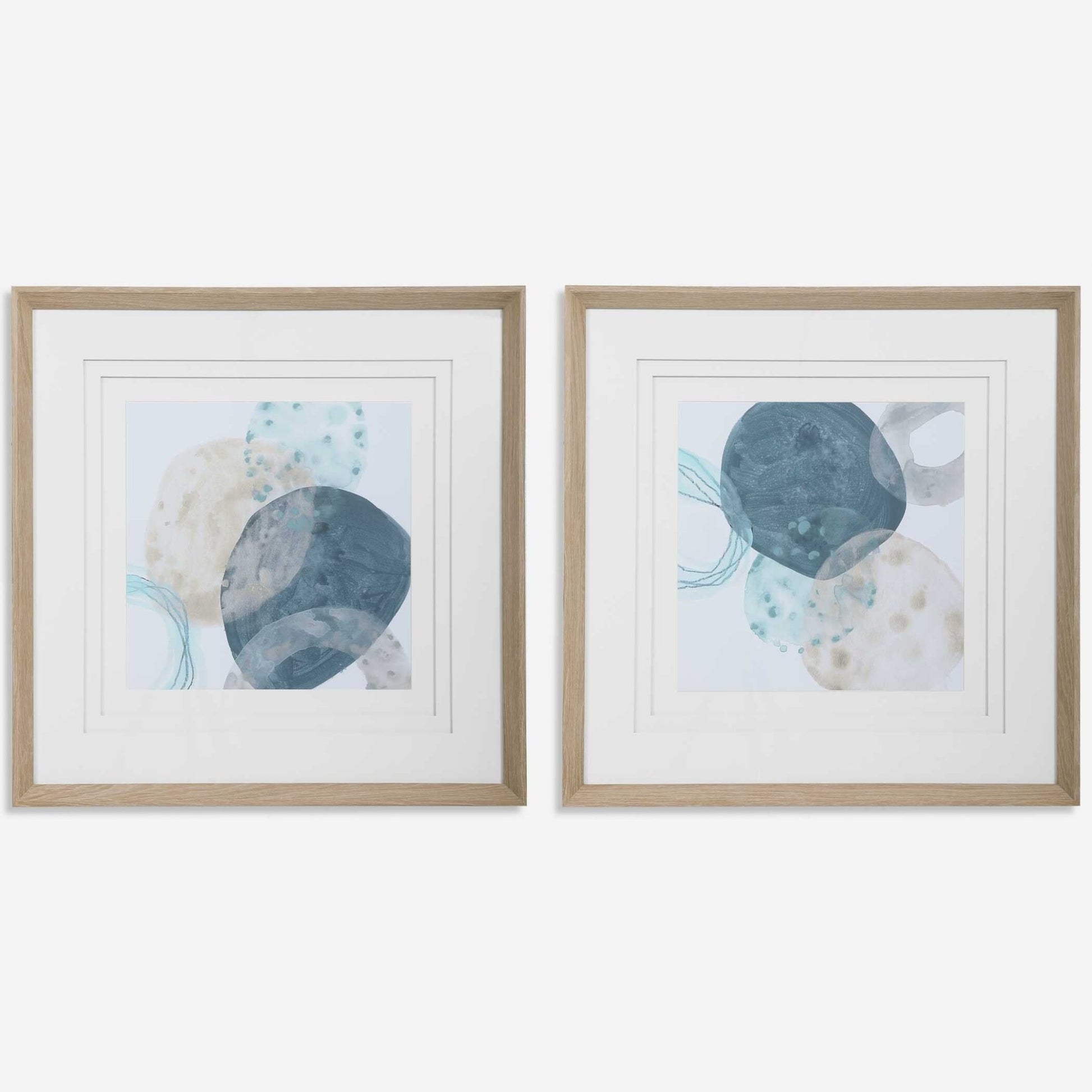Circlet Framed Prints, S/2 Paintings & Pictures| Uttermost