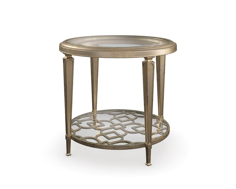 طاولة جانبية دائرية من كاراكول - الدائرة الاجتماعية