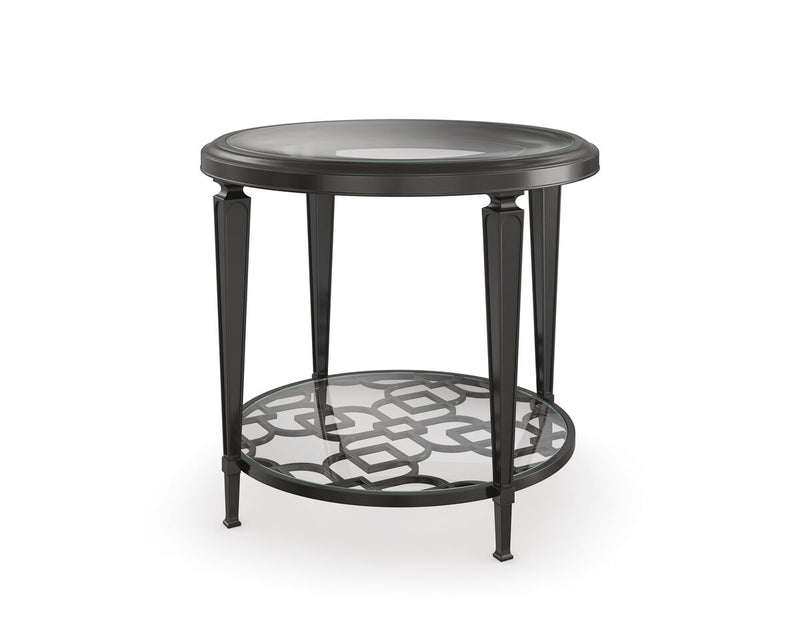 طاولة جانبية دائرية من كاراكول - الدائرة الاجتماعية