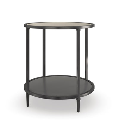 Caracole Classic - Smoulder Round End Table