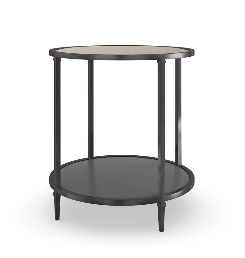 Caracole Classic - Smoulder Round End Table