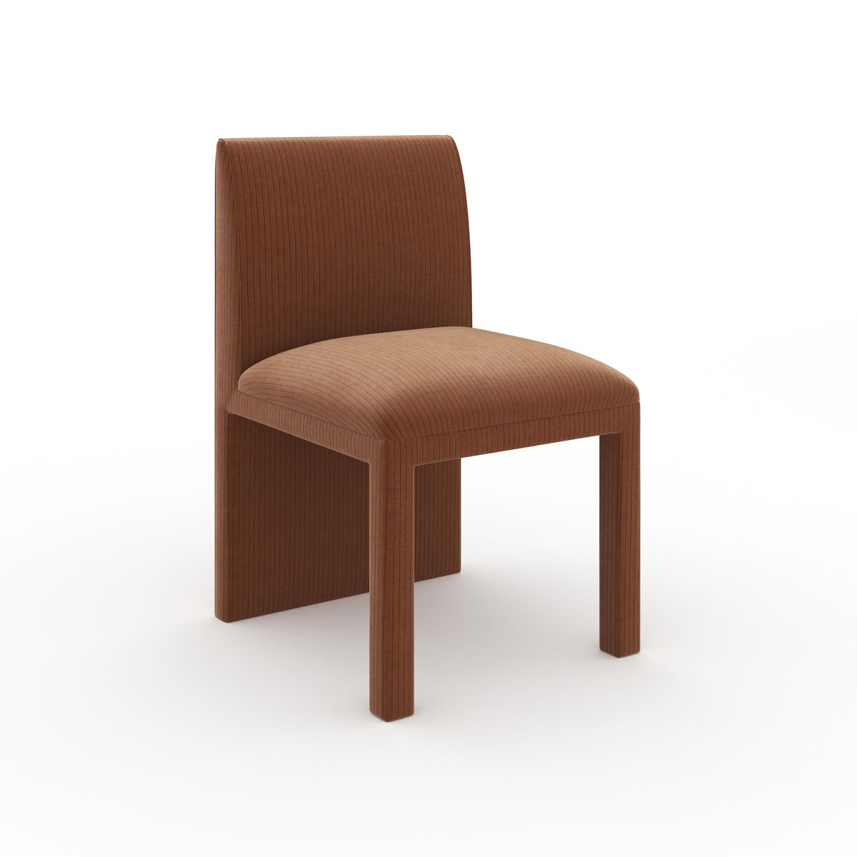PRECIPICE UPH DINING CHAIR SAFFRON