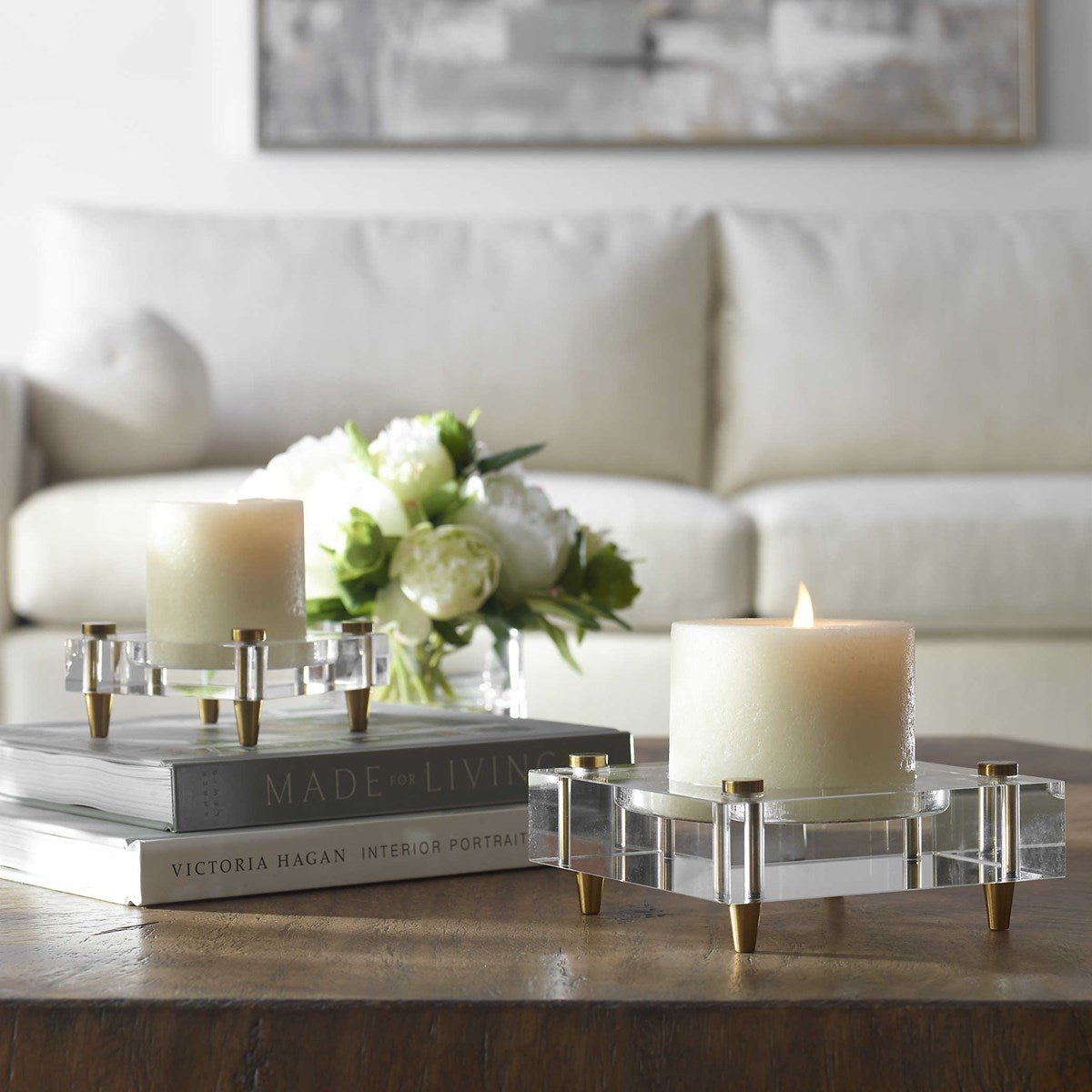 Claire Candleholders, S/2 Candle Holders| Uttermost