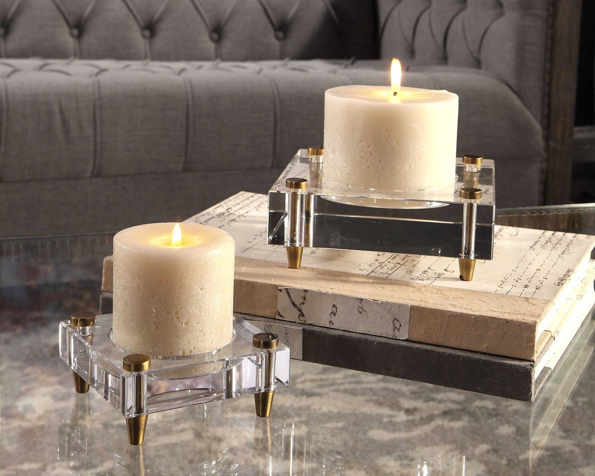 Claire Candleholders, S/2 Candle Holders| Uttermost