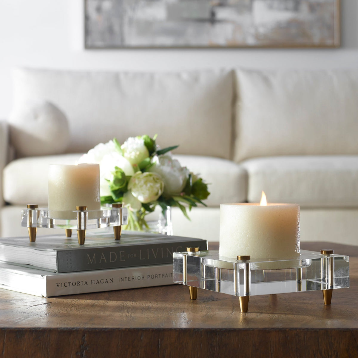 Claire Candleholders, S/2 Candle Holders| Uttermost