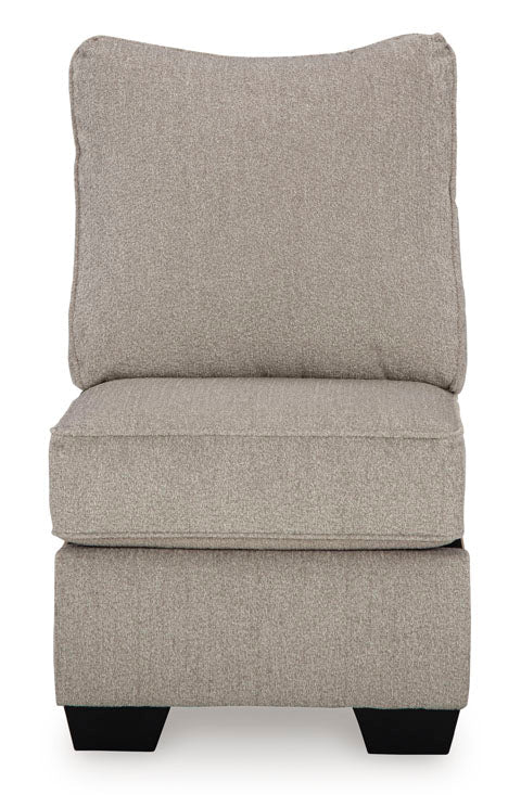 Claireah Armless Chair - Al Rugaib Furniture