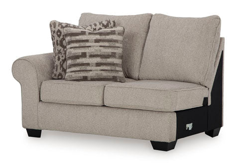 Claireah Left - Arm Facing Loveseat - Al Rugaib Furniture