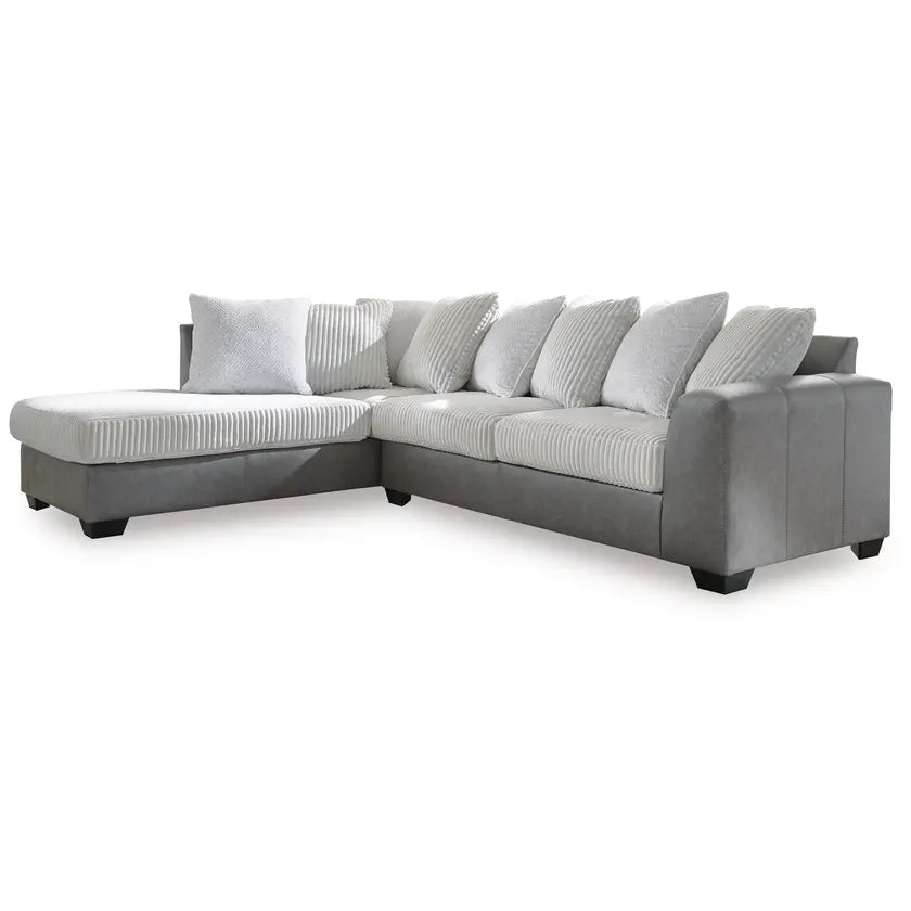Clairette Court 2-Piece Sectional with Chaise Sectionals| Ashley Homestore
