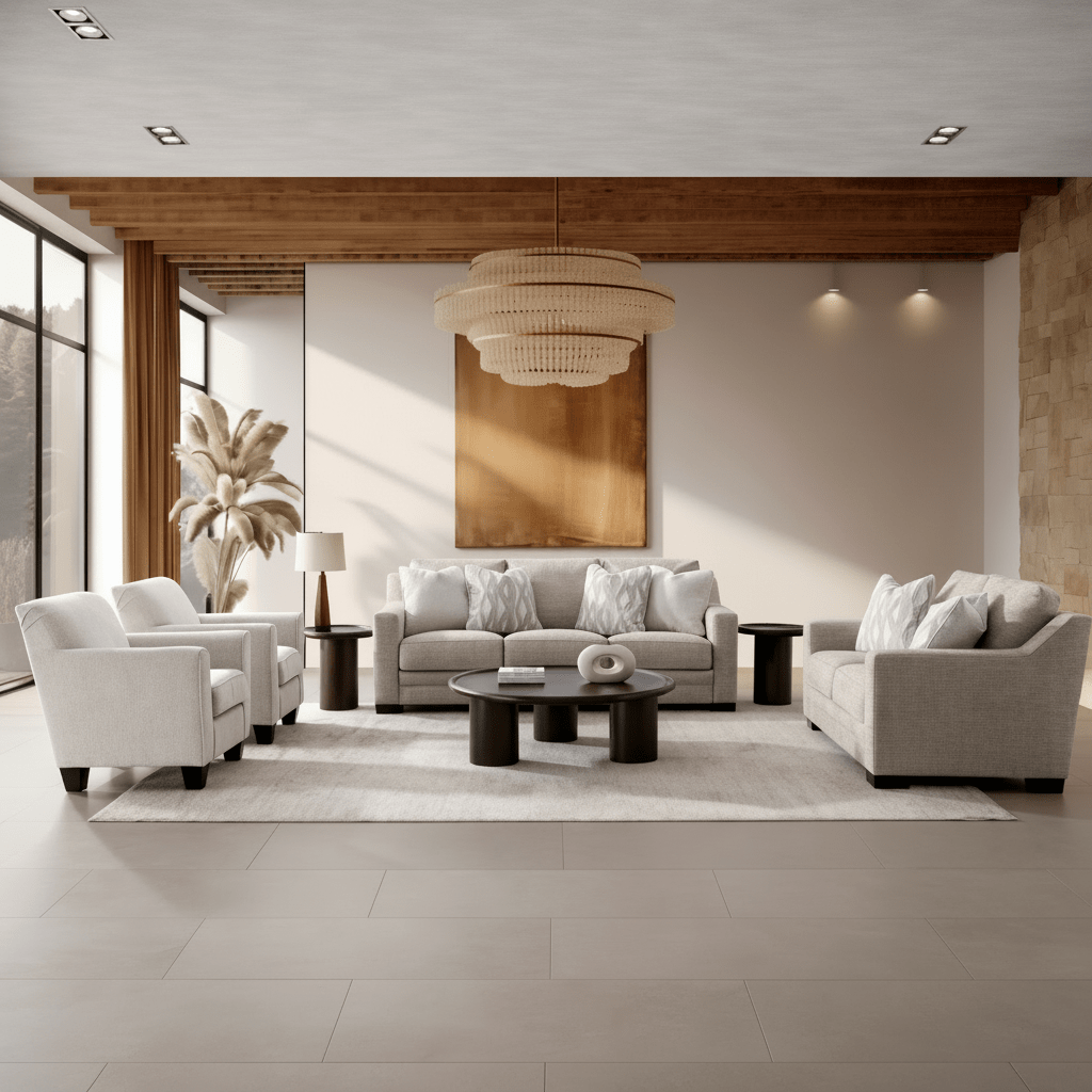 Clara Oatmeal Living Room Set Living Room Sets| Roots Furniture