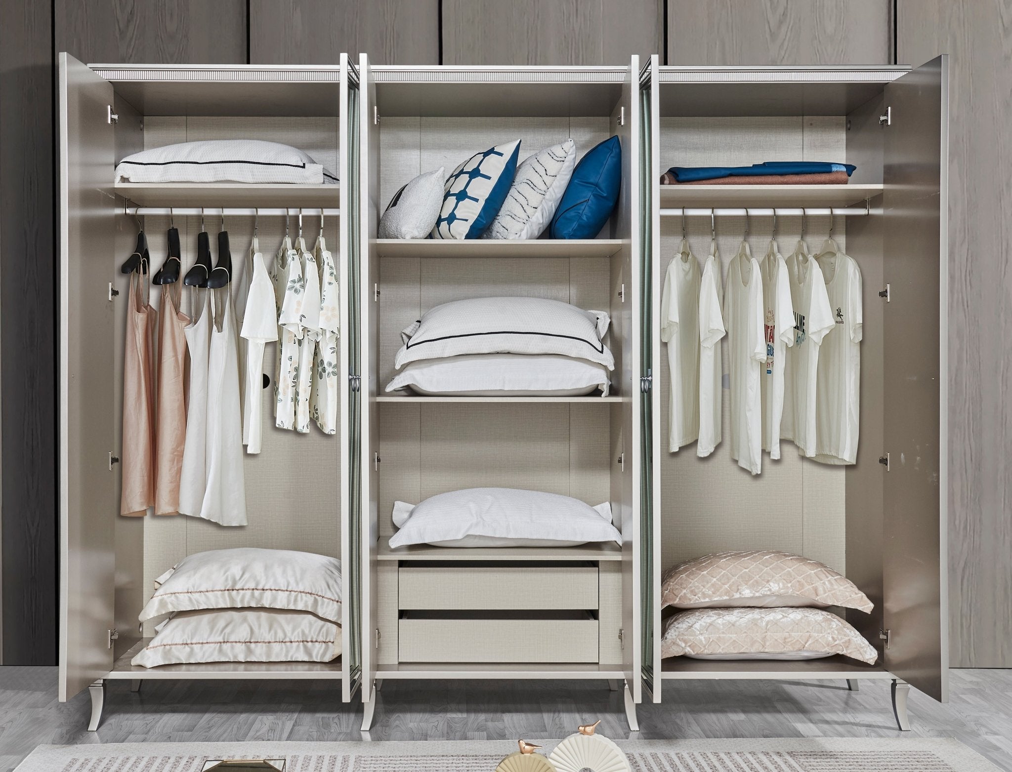 CLAREMONT WOODS WARDROBE Wardrobes| Roots Furniture